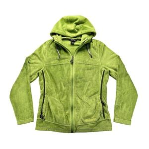 Marmont Green running fleece hoodie size Medium